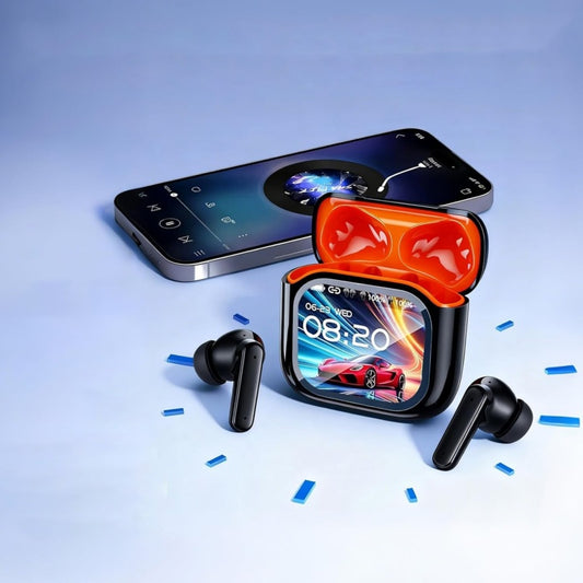 AI Translation Multimedia BT Earbuds; 144-Language Real-time Translation Earphones